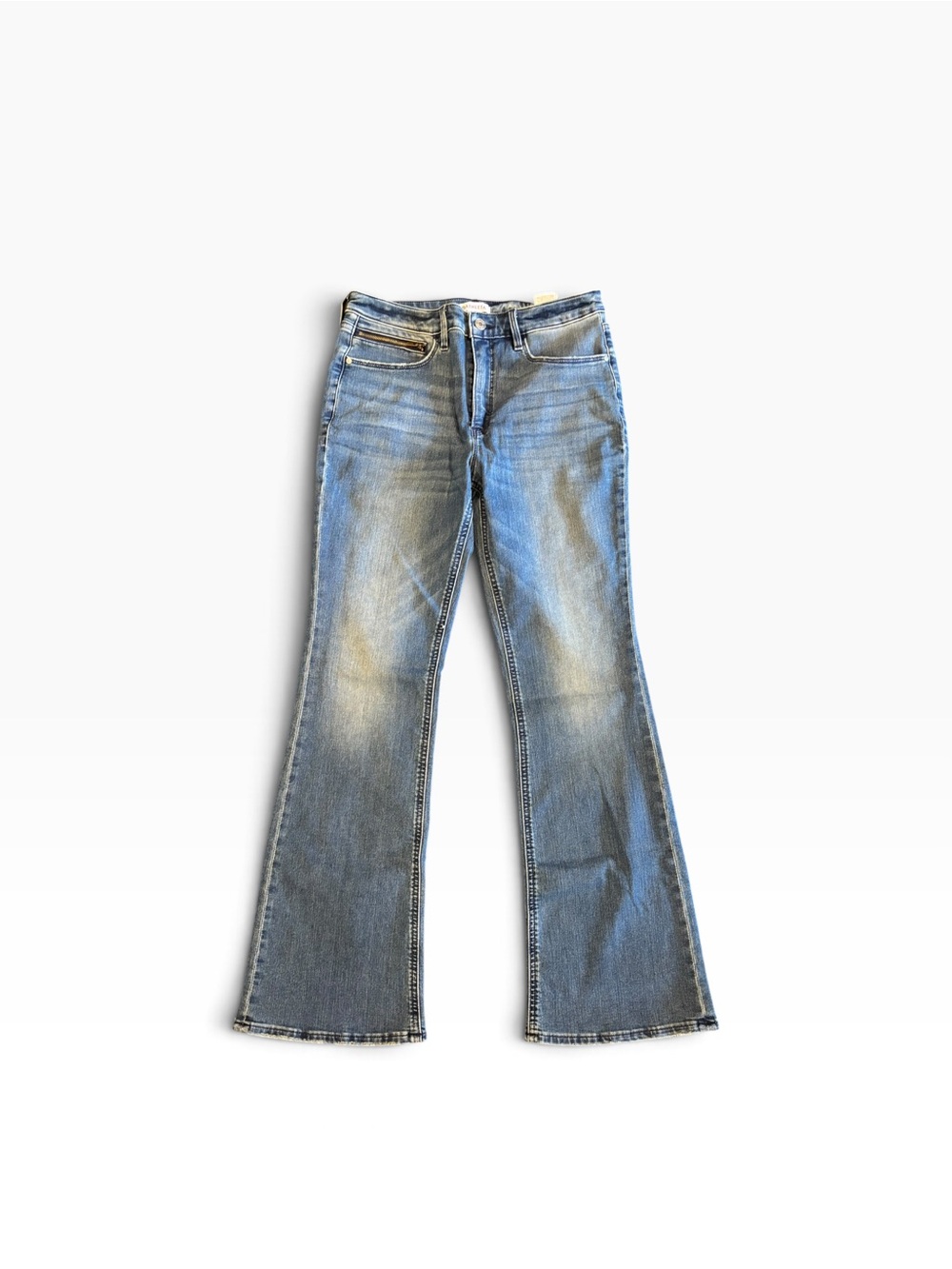 Athleta Light Blue Flare Jeans